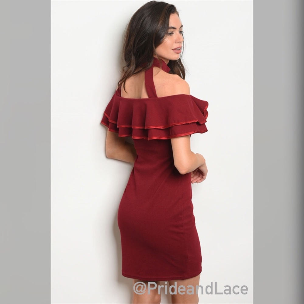 LAST 1 💃🏻Wine Dress💃🏻 - Picture 2 of 2